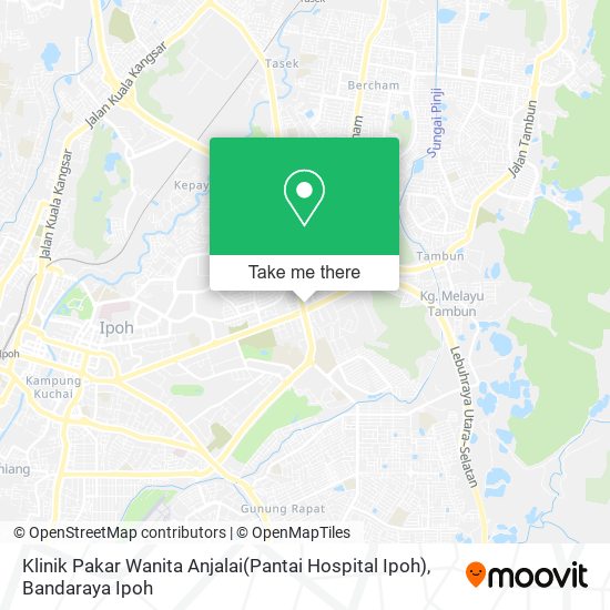 Klinik Pakar Wanita Anjalai(Pantai Hospital Ipoh) map