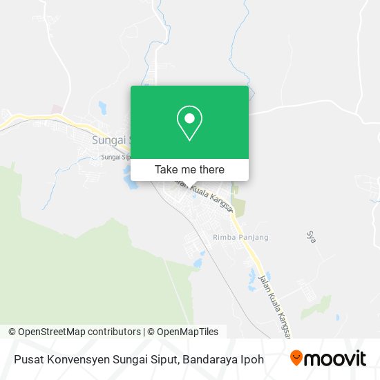 Pusat Konvensyen Sungai Siput map