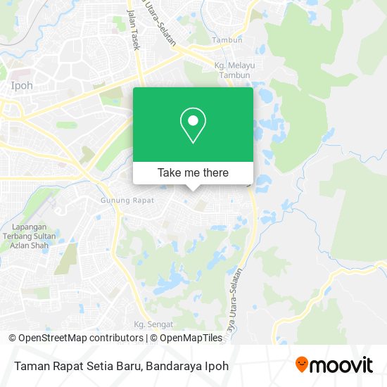 Taman Rapat Setia Baru map