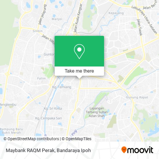 Maybank RAQM Perak map