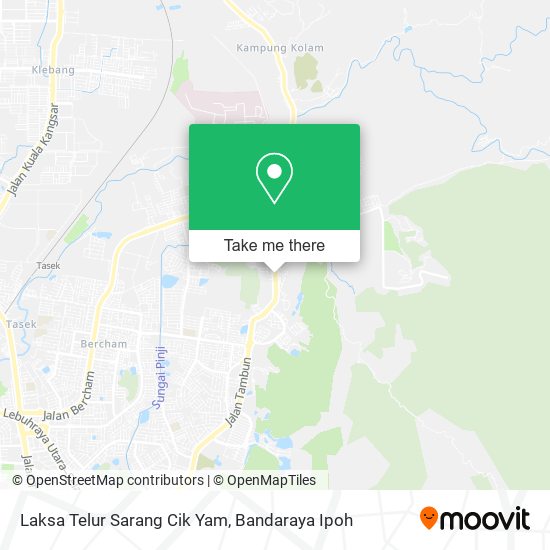 Laksa Telur Sarang Cik Yam map