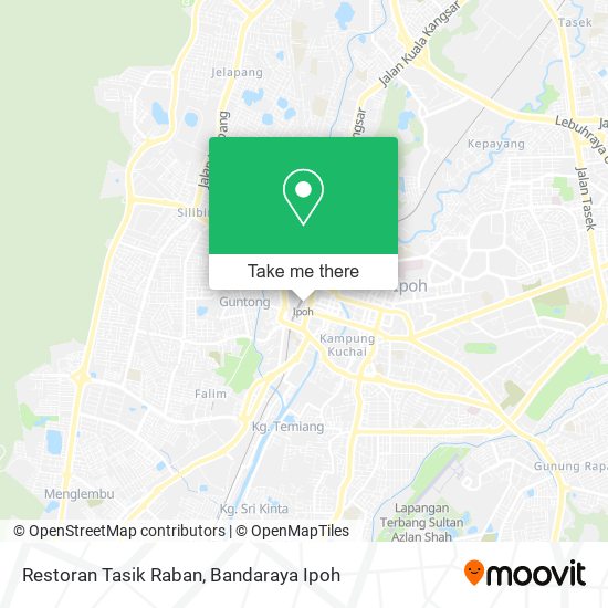 Peta Restoran Tasik Raban