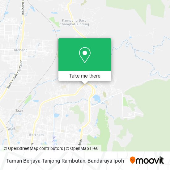 Peta Taman Berjaya Tanjong Rambutan