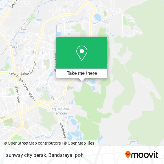 sunway city perak map