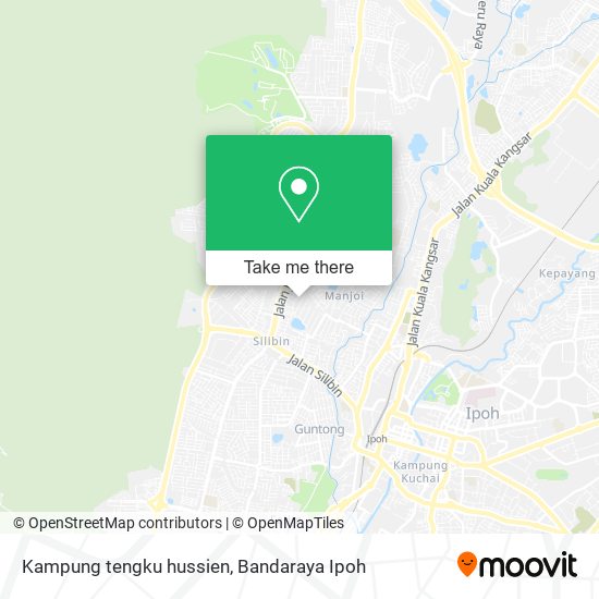Peta Kampung tengku hussien
