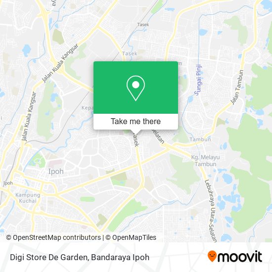 Digi Store De Garden map