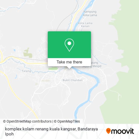 Peta komplex kolam renang kuala kangsar