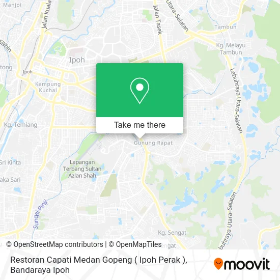 Restoran Capati Medan Gopeng ( Ipoh Perak ) map