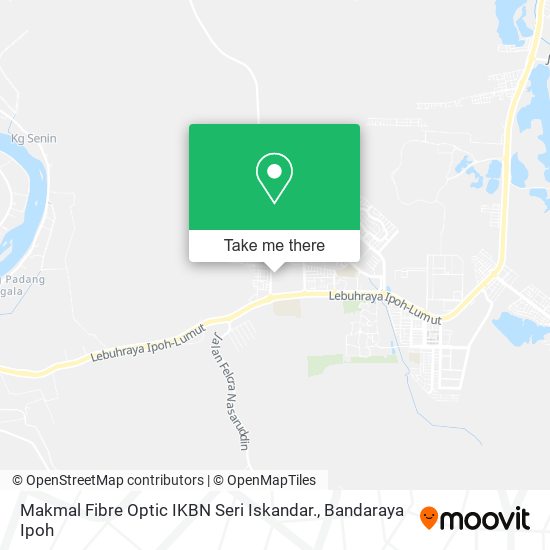 Makmal Fibre Optic IKBN Seri Iskandar. map
