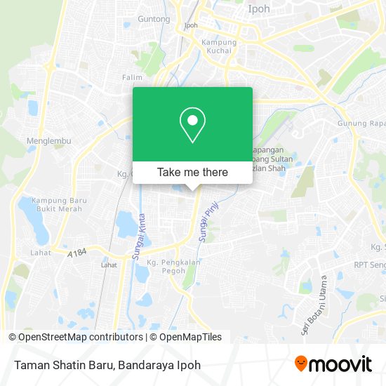 Taman Shatin Baru map