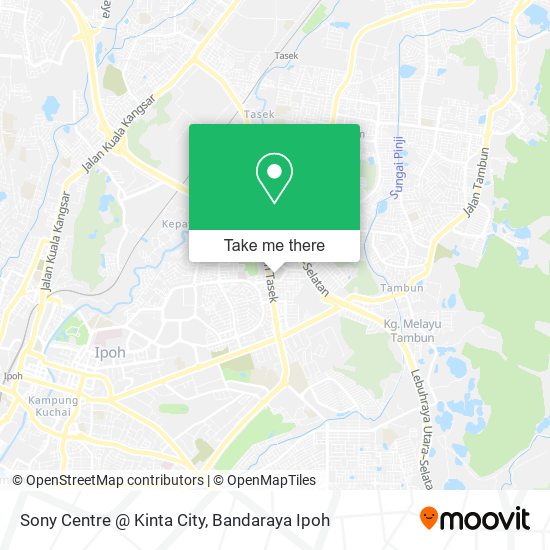 Sony Centre @ Kinta City map