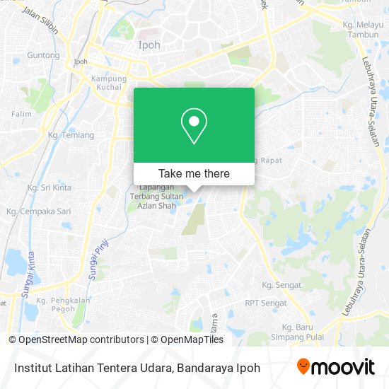 Institut Latihan Tentera Udara map