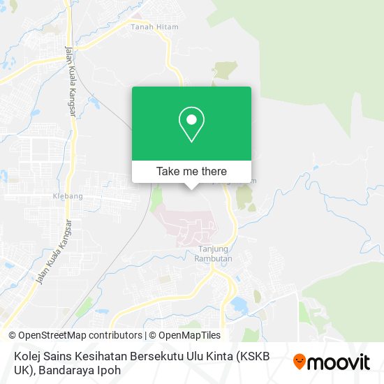 Kolej Sains Kesihatan Bersekutu Ulu Kinta (KSKB UK) map