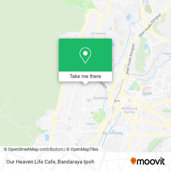 Our Heaven Life Cafe map