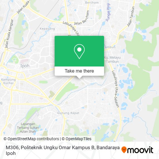 Peta M306, Politeknik Ungku Omar Kampus B