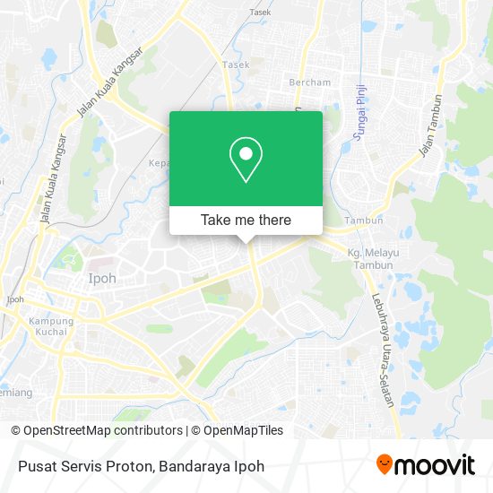 Pusat Servis Proton map