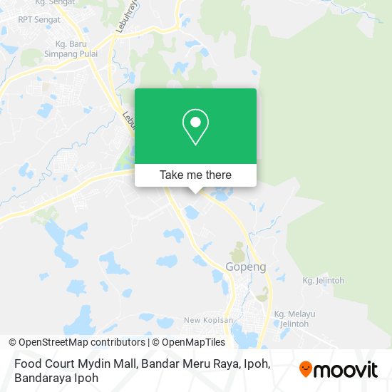 Food Court Mydin Mall, Bandar Meru Raya, Ipoh map