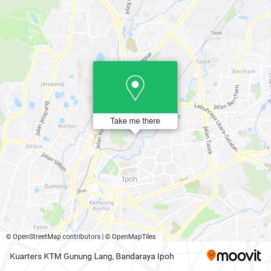 Kuarters KTM Gunung Lang map