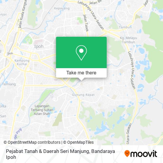 Pejabat Tanah & Daerah Seri Manjung map
