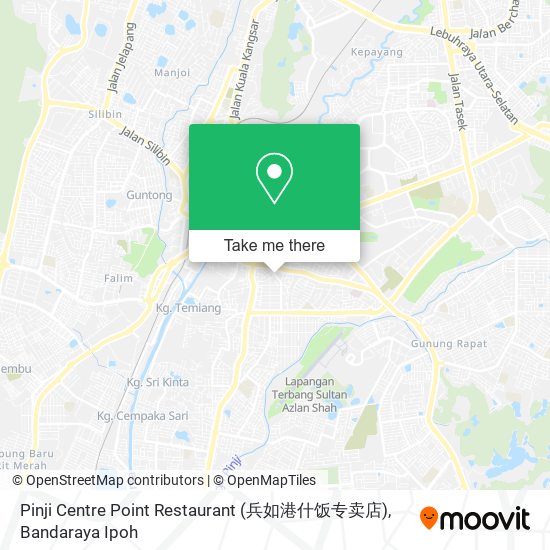 Pinji Centre Point Restaurant (兵如港什饭专卖店) map