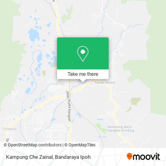 Kampung Che Zainal map