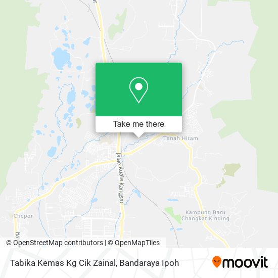 Peta Tabika Kemas Kg Cik Zainal