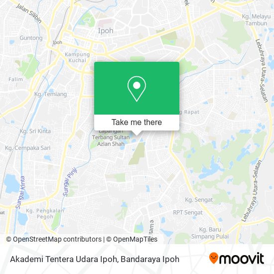 Akademi Tentera Udara Ipoh map