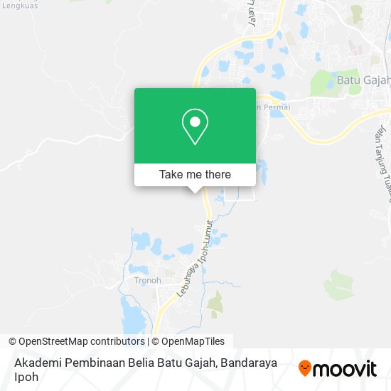 Akademi Pembinaan Belia Batu Gajah map