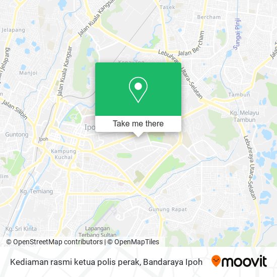 Kediaman rasmi ketua polis perak map
