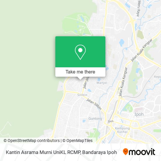 Kantin Asrama Murni UniKL RCMP map