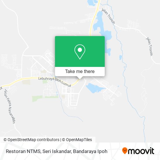 Restoran NTMS, Seri Iskandar map