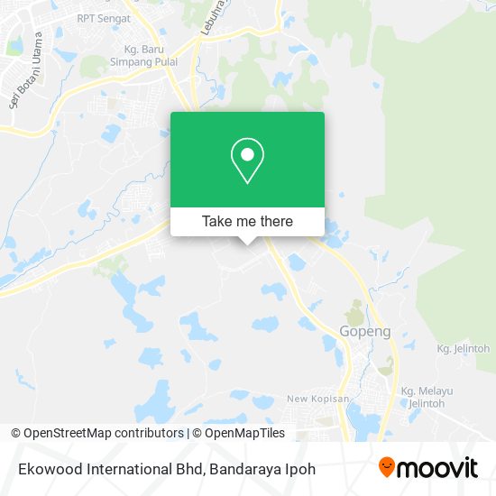 Ekowood International Bhd map