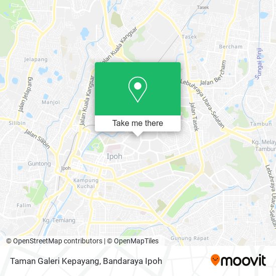 Peta Taman Galeri Kepayang