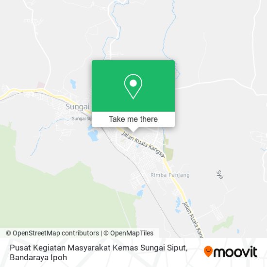 Pusat Kegiatan Masyarakat Kemas Sungai Siput map