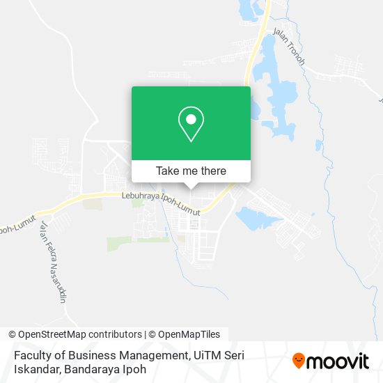 Faculty of Business Management, UiTM Seri Iskandar map