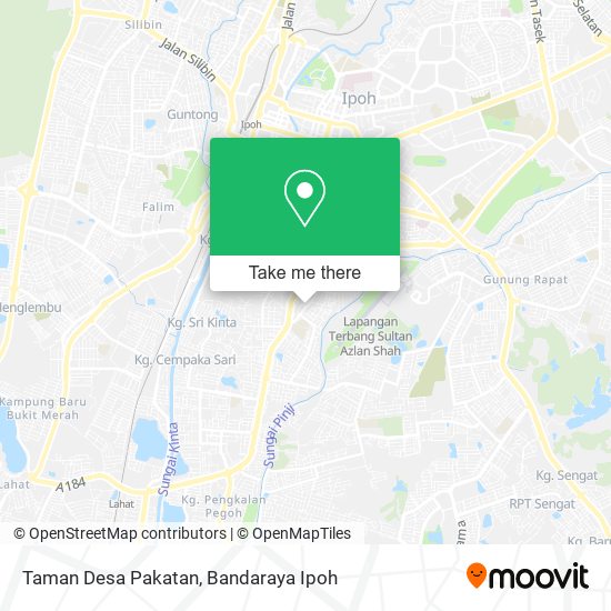 Taman Desa Pakatan map