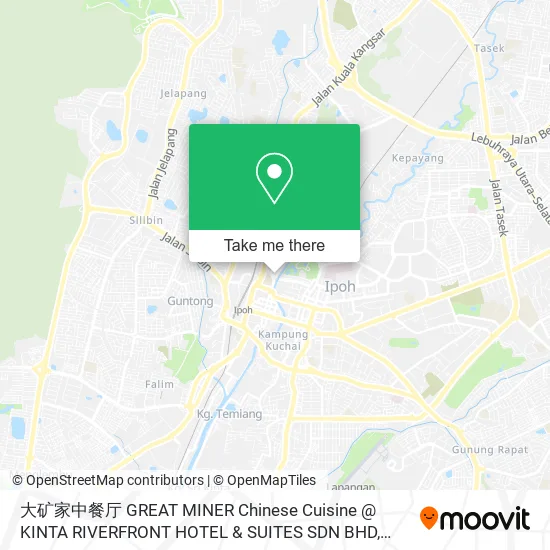Peta 大矿家中餐厅 GREAT MINER Chinese Cuisine @ KINTA RIVERFRONT HOTEL & SUITES SDN BHD