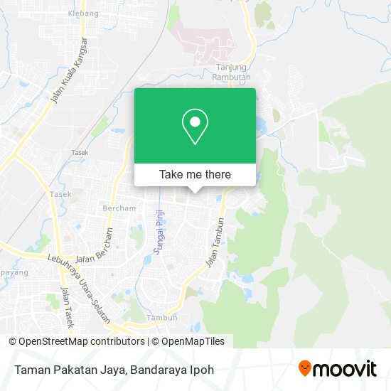 Peta Taman Pakatan Jaya