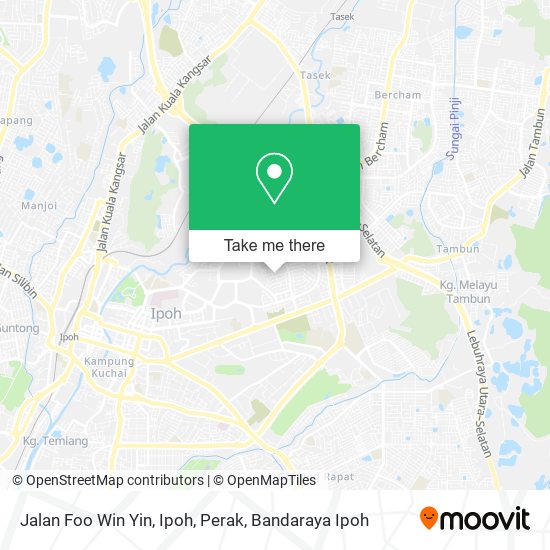 Jalan Foo Win Yin, Ipoh, Perak map