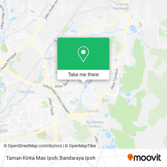 Taman Kinta Mas Ipoh map