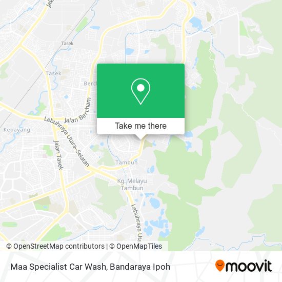 Maa Specialist Car Wash map