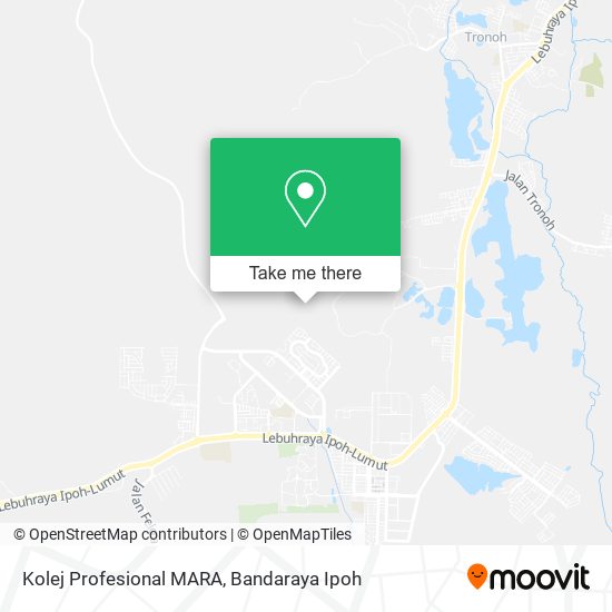 Kolej Profesional MARA map