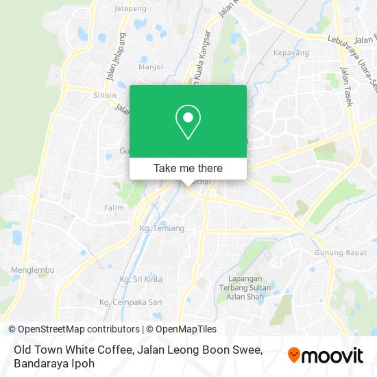 Old Town White Coffee, Jalan Leong Boon Swee map