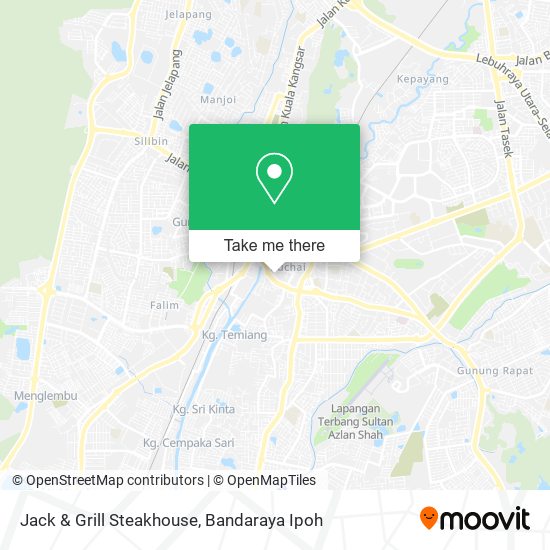 Jack & Grill Steakhouse map