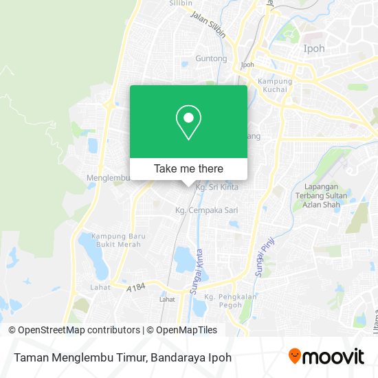 Taman Menglembu Timur map