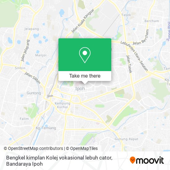 Bengkel kimplan Kolej vokasional lebuh cator map