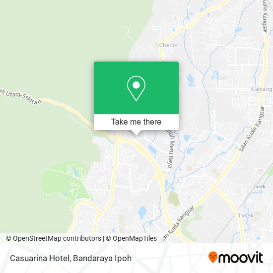 Peta Casuarina Hotel