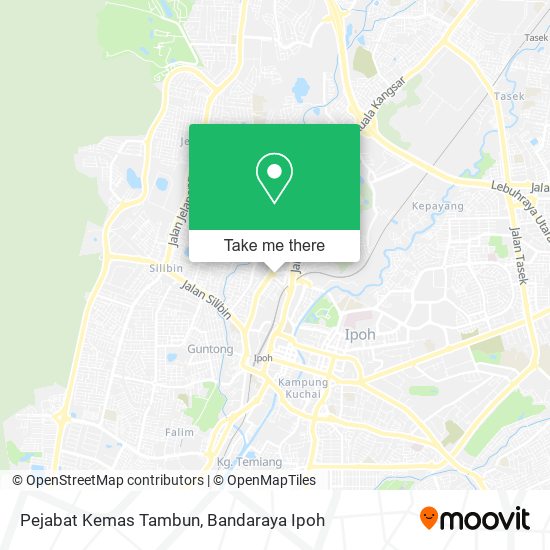 Peta Pejabat Kemas Tambun
