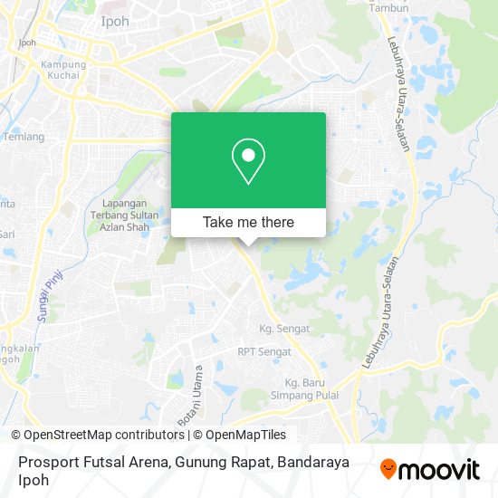 Prosport Futsal Arena, Gunung Rapat map