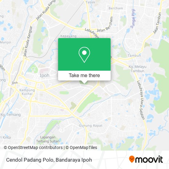 Cendol Padang Polo map